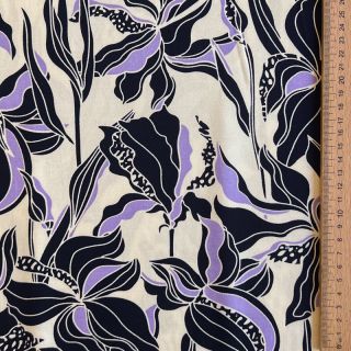 Viskoza ROSELLA STRETCH Flowers