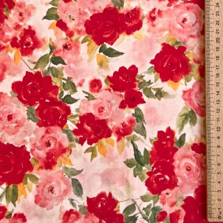 Viskoza RADIANCE Flower Galia digital print