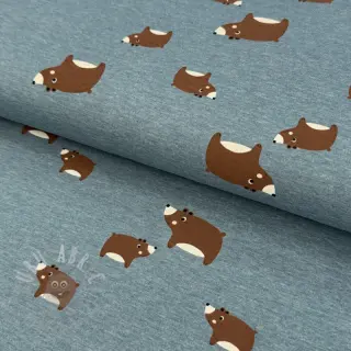 Jersey Bears smoke blue melange