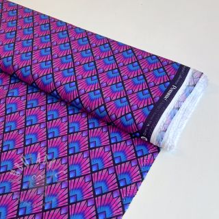 Viskoza RADIANCE Graphic navy digital print