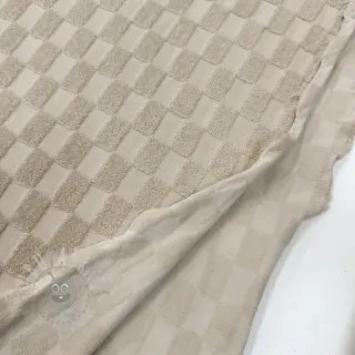 Frotir Checks sand