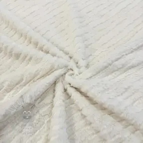 Umetno krzno Stripes ecru