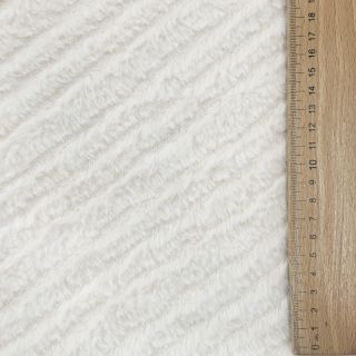 Umetno krzno Stripes ecru