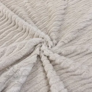 Umetno krzno Stripes beige