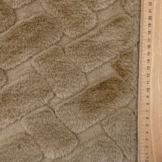 Umetno krzno Abstract sand