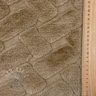 Umetno krzno Abstract sand