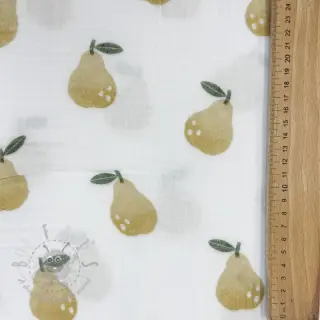 Dvoslojna gaza/muslin Pears design B digital print