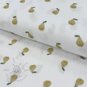 Dvoslojna gaza/muslin Pears design A digital print
