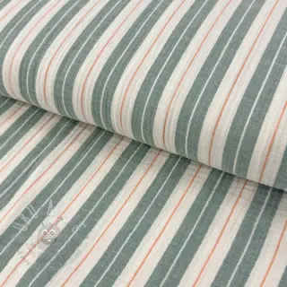 Dvoslojna gaza/muslin YARN DYED Line green