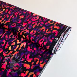 Viskoza RADIANCE Animal skin black digital print