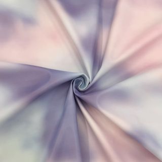 Blago za dežni plašč Abstract pink