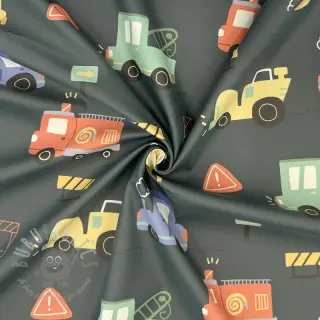 Blago za dežni plašč Vehicles army green