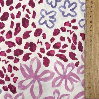 Saten ROYAL MICRO Abstarct white