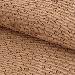 Žamet STRETCH Little love sand