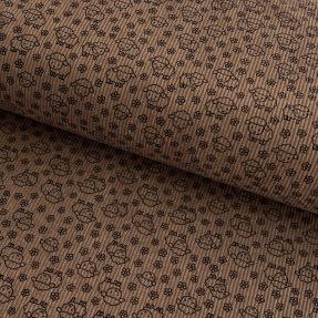 Žamet STRETCH Little sheep taupe