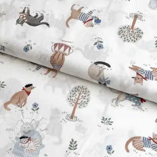 Bombažna tkanina Vive la France design A digital print