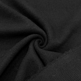 Plaščevina PRATO wool black in black