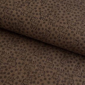 Žamet STRETCH Little deer taupe