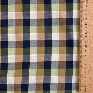 Bombažna tkanina YARN DYED Square pickle