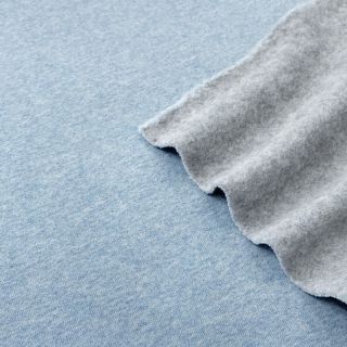 Kosmatena prevešanka JOGGING blue melange
