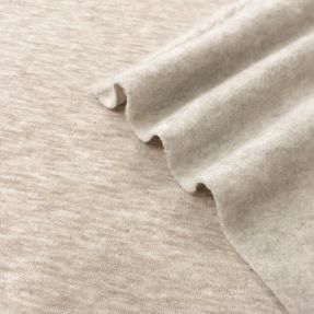 Kosmatena prevešanka JOGGING beige melange