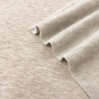 Kosmatena prevešanka JOGGING beige melange