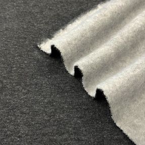 Kosmatena prevešanka JOGGING anthracite melange