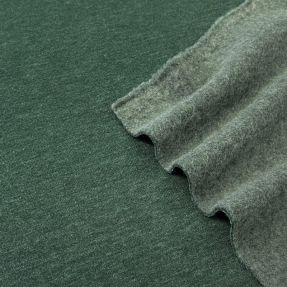 Kosmatena prevešanka JOGGING dark green melange