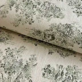 Dekorativno blago RUSTIC VINTAGE PRINT Gabrielle kaki