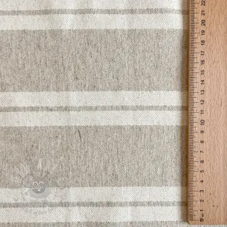 Dekorativno blago jacquard LINEN LOOK Etretat lin