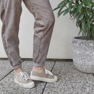 Žamet STRIPE beige