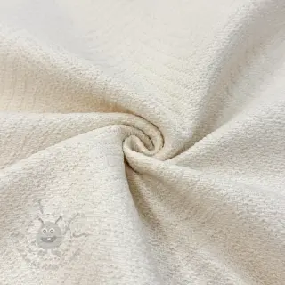 Dekorativno blago jacquard Saxo ecru