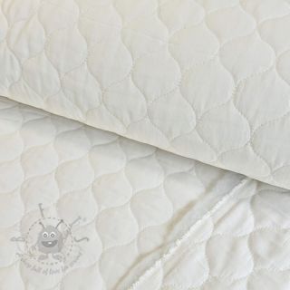 Prešita tkanina Round ecru