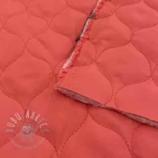 Prešita tkanina Round coral