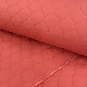 Prešita tkanina Round coral
