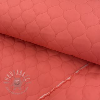 Prešita tkanina Round coral