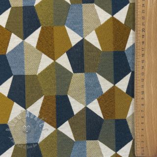 Dekorativno blago jacquard Mustang blue