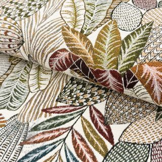 Dekorativno blago jacquard Egypte blanc