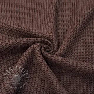 Pletenina BIG KNIT dark brown