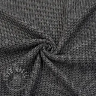 Pletenina BIG KNIT dark grey