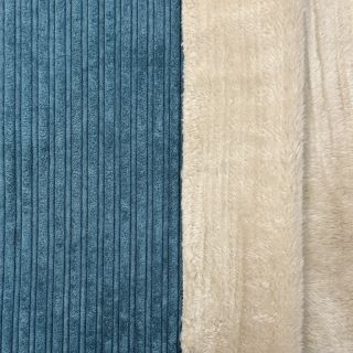 Žamet Cofur fleece petrol