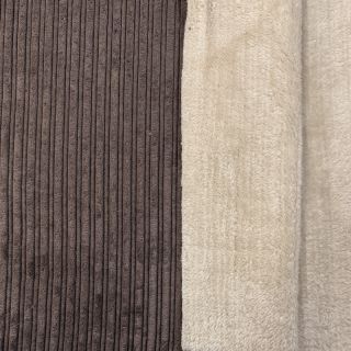 Žamet Cofur fleece dark brown
