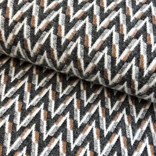 Pletenina jacquard Comfilia Arrows grey