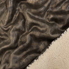 Plaščevina Panther Glammy Teddy Lammy brown