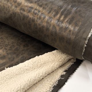 Plaščevina Panther Glammy Teddy Lammy brown