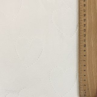 Nicky TEDDY Hearts off white