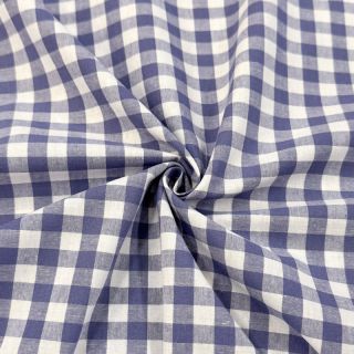 Bombažna tkanina Check lavender