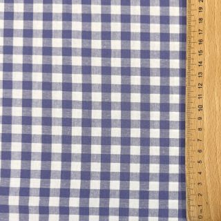 Bombažna tkanina Check lavender