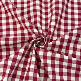Bombažna tkanina Check berry