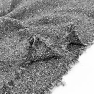 Plaščevina PRATO wool dark grey melange